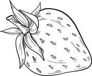 Coloriage Fraise en ligne