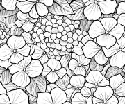 Coloriage Art de Hortensia