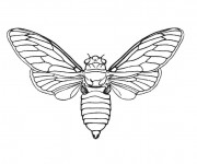 Coloriage Papillon pour enfant