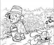 Coloriage Le petit Jardinier