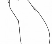 Coloriage Aubergine facile