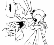 Coloriage Libellule 38