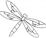 Coloriage Libellule 55
