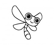 Coloriage Libellule 56
