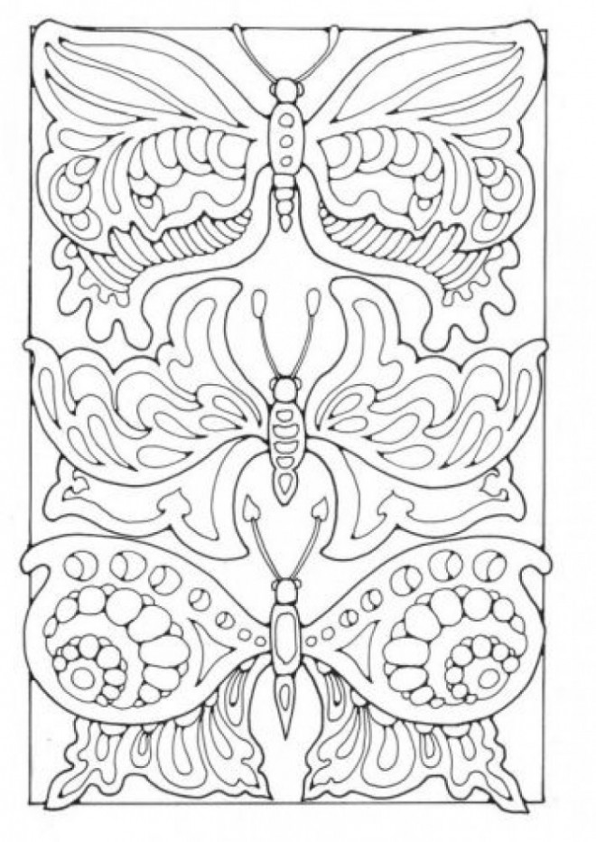 Coloriage et dessins gratuits Papillon admirable mandala à imprimer