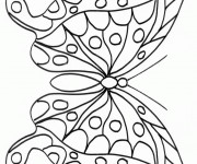 Coloriage Papillon formidable