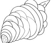 Coloriage Corne d'abondance