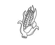 Coloriage Emoji Ma&iuml;s simple