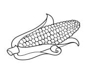Coloriage et dessins gratuit Ma&iuml;s à imprimer
