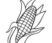 Coloriage Ma&iuml;s doux