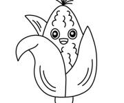 Coloriage et dessins gratuit Ma&iuml;s pour cmp à imprimer