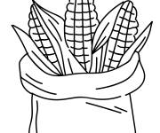 Coloriage Sac de Ma&iuml;s