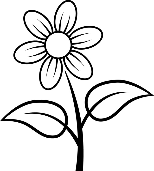 Coloriage et dessins gratuits Marguerite fleur à imprimer