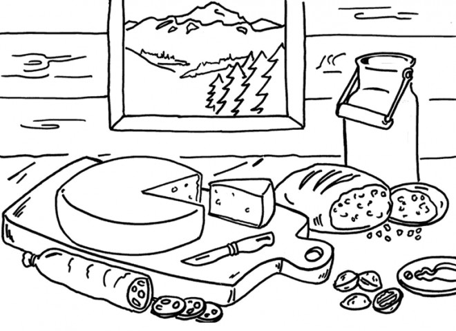 Coloriage A Imprimer De Paysage