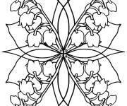 Coloriage Le muguet symbolise l&rsquo;affection le 1er mai