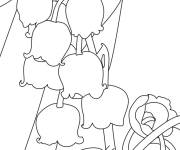 Coloriage Muguet 1er mai en ligne