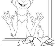 Coloriage Noix dans le film animation the Nut Job