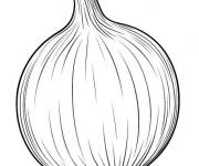 Coloriage Oignon bulbe PS