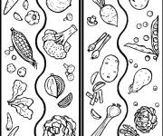 Coloriage Oignon le roi des l&eacute;gumes