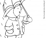 Coloriage Pluie pour enfant