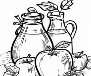 Coloriage Cidre de pomme