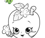 Coloriage Pomme de shopkins