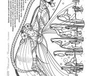 Coloriage F&ecirc;te martisor au printemps en ligne