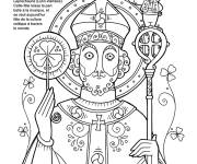 Coloriage La f&ecirc;te saint patrick au printemps