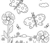 Coloriage Printemps pour les petits