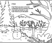 Coloriage La Saison Hiver &agrave; t&eacute;l&eacute;charger