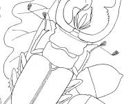 Coloriage et dessins gratuit Lucanus cervus à imprimer