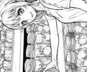 Coloriage Conserves de tomates