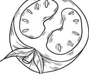 Coloriage Demi tomate en ligne