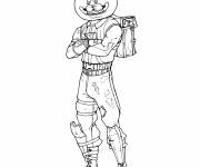 Coloriage et dessins gratuit Fortnite skin tomate à imprimer