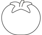 Coloriage Fruit tomate ps
