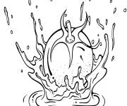 Coloriage Illustration tomate
