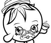 Coloriage Tomate de cartoon