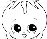 Coloriage Tomate de dessin anim&eacute; shopkins