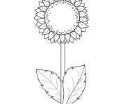 Coloriage Joli tournesol