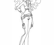 Coloriage et dessins gratuit Adolescente facile à imprimer
