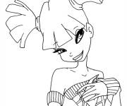 Coloriage et dessins gratuit Adolescente Musa de Winx Club à imprimer