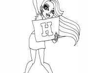 Coloriage et dessins gratuit Jeune fille Venus Escouade à imprimer