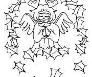 Coloriage Saint Gabriel l'Archange pour Le noel