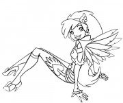 Coloriage et dessins gratuit Ange Disney à imprimer