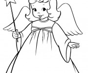 Coloriage Ange en ligne