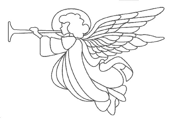 Anges De Noel Coloriage  Cadeau de Noel
