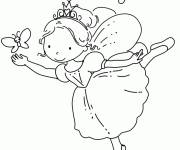 Coloriage F&eacute;&eacute; fait du ballet