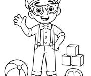 Coloriage Blippi pour enfants
