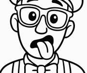 Coloriage Dr&ocirc;le Blippi