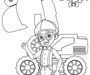 Coloriage Illustration Blippi pour enfants